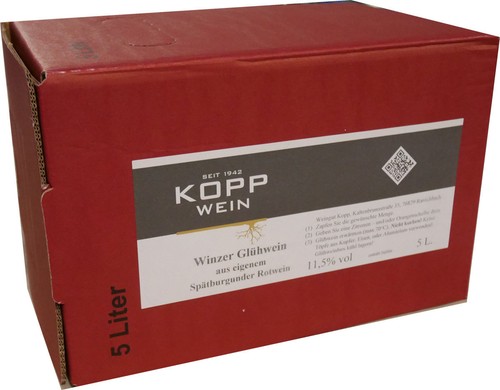 Winzer glühwein aus - glühwein,