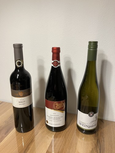 Weinset flaschen merlot 2018 - flaschen,