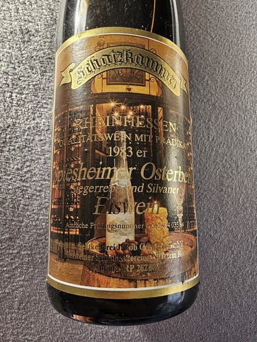 1983er eiswein weingut jacob - eiswein,