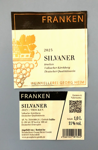 Weinetikett franken - weinetikett,